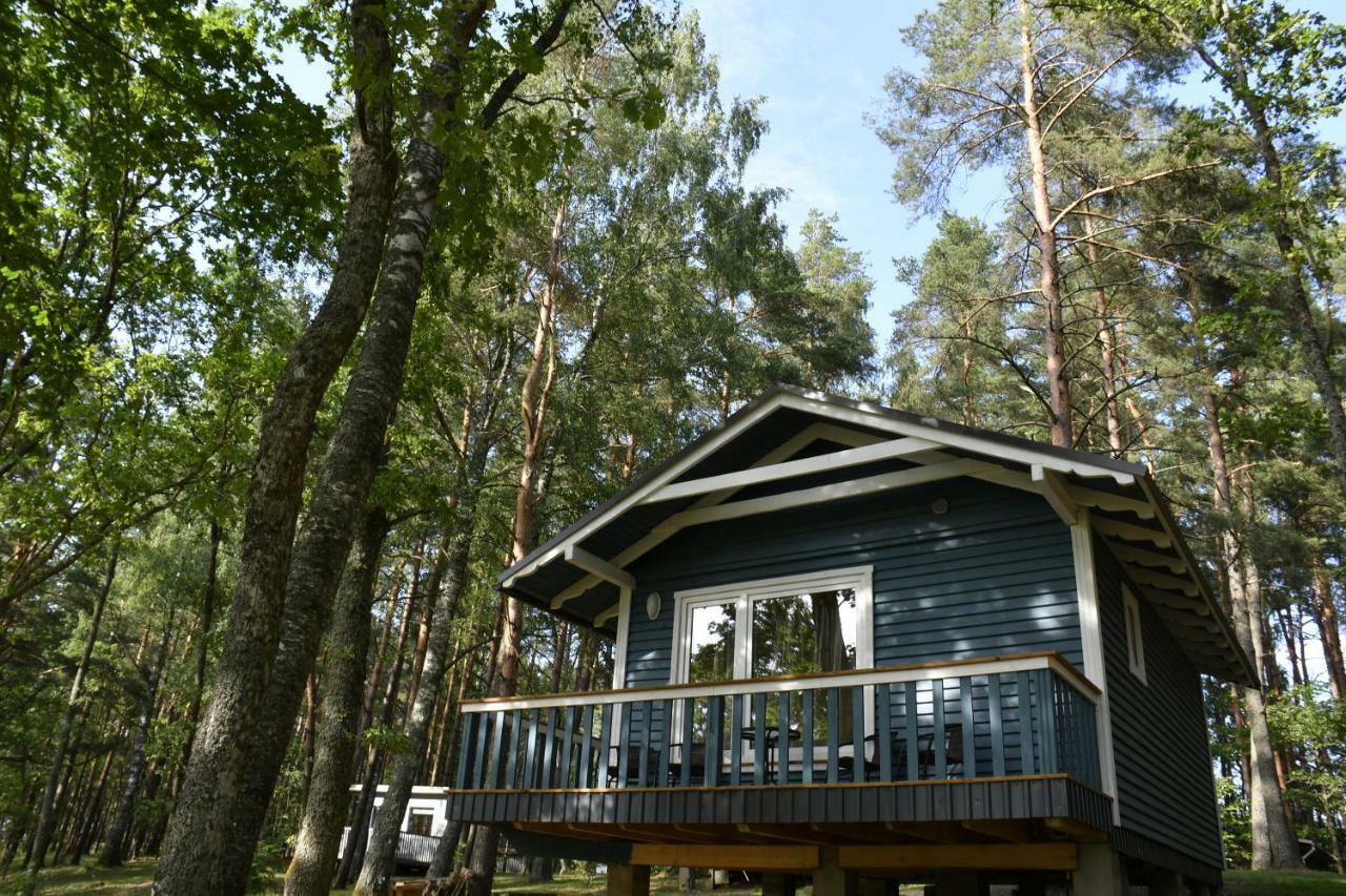 Kempings Ezerpriedes Burtnieki  Buitenkant foto